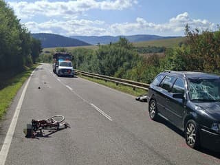 Tragická zrážka na východe Slovenska. Nehodu neprežil 75-ročný cyklista