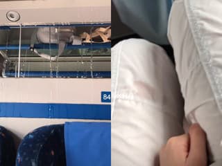 VIDEO: Na hlavu jej kvapkalo, voľné miesto nebolo. Kristína opísala bizarnú cestu vlakom