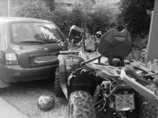 Tragická nehoda pri Košiciach. Muž (†44) bez vodičáku si sadol na štvorkolku, zomrel v nemocnici