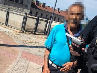 Policajti zastavili vodiča (86). Po tom, čo im povedal, zostali muži zákona ako obarení