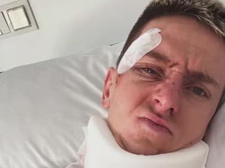 „Som nažive.“ Dolámaný Pogačar sa z nemocnice prihovoril fanúšikom