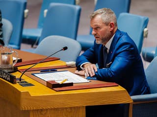 „Prinášajú utrpenie a skazu.“ Pellegrini v OSN hovoril o útokoch na Ukrajine