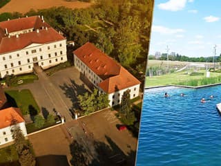 FOTO: Nenápadný poklad kúsok od Slovenska. Má zámok aj unikátne kúpalisko bez chémie