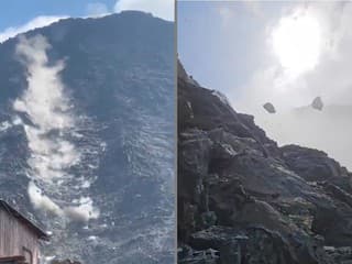 VIDEO: Myslel si, že je s ním koniec. Mladý horolezec prežil peklo v „koridore smrti“ na Mont Blancu
