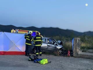 FOTO: Smutný večer pod Tatrami. Pri nehode zahynul 41-ročný muž