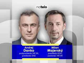 Hosťami relácie Na telo budú túto nedeľu Andrej Danko a Milan Majerský