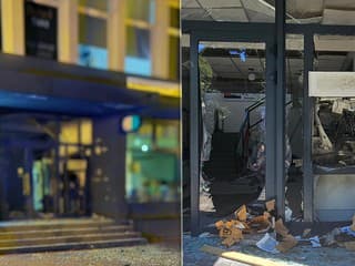 Ďalší útok na bankomat. Peniaze lietali po celom Kežmarku