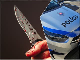 Krvavá hádka v Snine: Chcela odísť, no muž vytiahol nôž! BODOL ju do ramena, polícia ho po úteku chytila