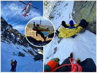 ČIERNA séria v Tatrách: Smrť, pády a záchrany turistov! Zradné podmienky menia hory na PASCU