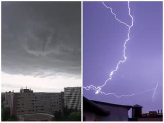 Na Slovensko sa ženú vlny BÚROK a lejakov! TU už na dnes vydali VÝSTRAHY... PREDPOVEĎ na prvý júnový týždeň