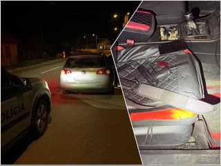 DRÁMA pri Nitre! OPITÝ vodič mal pri kontrole zbraň, policajti museli okamžite zasiahnuť