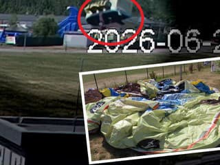 Dráma na kúpalisku pri Komárne: Nafukovací hrad odletel aj s chlapčekom!