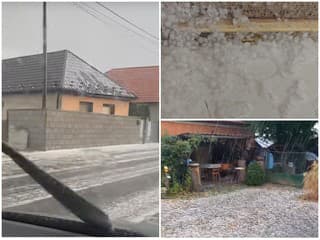 Východ Slovenska zasypali KRÚPY, ľudia si z nich stavali snehuliakov! Dnes to môže byť podobné