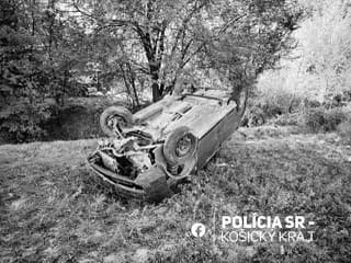 AKTUÁLNE Ďalšia tragická nehoda! Auto skončilo v priekope: Hrozný nález po príchode polície