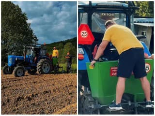 Minister odložil oblek a postavil sa za traktor: VIDEO Takto ste ho ešte nevideli! Po práci štamperlík a klobáska