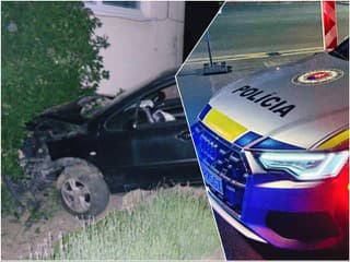 DRÁMA na Horehroní: FOTO Vodič s autom vpálil do bytovky!