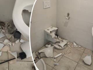Horor na dedinských hodoch: Rozmlátené toalety a umývadlo, takýto bordel ste ešte nevideli!