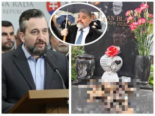 Šokovaný Blaha pri hrobe svojho otca: Na hrobe našiel nechutný ODKAZ, vinníkov už pomenoval, reaguje aj Chmelár!