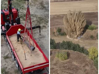Najväčšia bomba na Slovensku je zlikvidovaná: Autentické VIDEO Pyrotechnici ju odpálili riadeným výbuchom