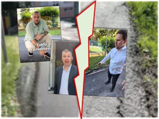 Vallovci a PS sa pustili do starostu: Rozhádali ich chodníky, vyliaty asfalt a otázniky, celé je to INAK!