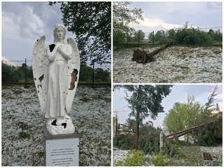 Búrka zasiahla farskú záhradu: FOTO Smutný pohľad, na mieste ostala totálna SPÚŠŤ! Ľudia podávajú pomocnú ruku