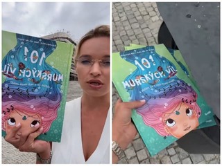 Rozhnevaná Tabaková vyhodila detské knižky do koša: BIZARNÝ dôvod, odpoveď kníhkupectva vás odrovná!