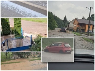 BÚRKY vyčíňajú, viaceré obce ZAPLAVILO: FOTO Vietor a lejak napáchali škody, padali aj KRÚPY! Desivé VIDEÁ