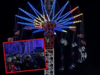 PANIKA na festivale: Viac ako 20 ľudí zostalo visieť DESIATKY metrov nad zemou, najväčší kolotoč sa NÁHLE zastavil!