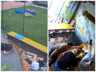Krutá realita na Ukrajine: VIDEO zachytáva ruský ÚTOK, ženy sa schúlili k zemi, plač detí a neprežilo 13-ročné dievča