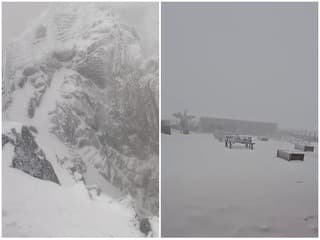 Na Slovensku napadol prvý sneh: FOTO Vyše 20 centimetrov na hrebeňoch Tatier, VIDEO Chopok ako zo zimnej rozprávky!