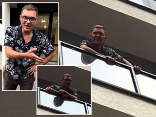 MOČIL z balkóna na ľudí a kričal Sláva Rusku! Opitý muž dal na súde ABSURDNÉ zdôvodnenie: Prešlo mu to?