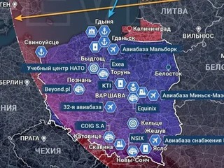 DESIVÁ hrozba? V Rusku sa objavila MAPA možných vojenských cieľov v Poľsku! Útočiť by mohli aj pri našich hraniciach