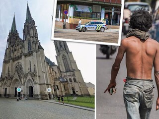 Šokovaní veriaci pred kostolom v Olomouci: Pred ich očami odrazu pobehoval POLONAHÝ muž