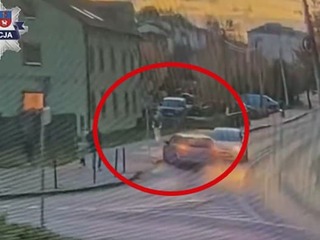 Brutálne zábery z Poľska: VIDEO Neovládateľné auto sa rútilo ulicou, len tesne minulo dievčatko na kolobežke