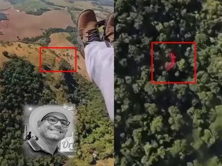 Zábery nádhernej panorámy sa zmenili na HOROR: Paragladista sa rútil k zemi, zle sa mu otvoril padák!