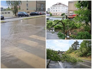 Mesto na východe Slovenska zasiahla silná BÚRKA: FOTO Krúpy, vietor a lejak napáchali rozsiahle škody!