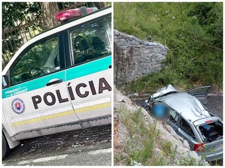 Na Orave sa odohrala TRAGÉDIA: Muž (†56) s autom vybehol na zvodidlá, náraz do múru nemal šancu prežiť!