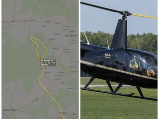 MIMORIADNE Pád vrtuľníka smerujúceho z Maďarska do Poľska! Hlásia obeť, záchranári našli trosky