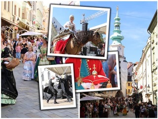 VIDEO Bratislava sa nachvíľu vrátila v čase: Historický sprievod a korunovácia Márie Terézie!