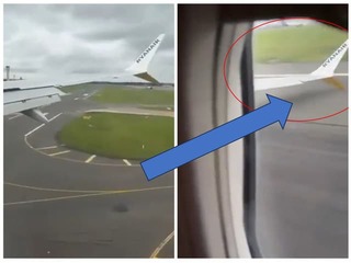 Nečakaná DRÁMA na palube Boeingu: Strach pri pristávaní, krídlo už priam olizovalo dráhu!