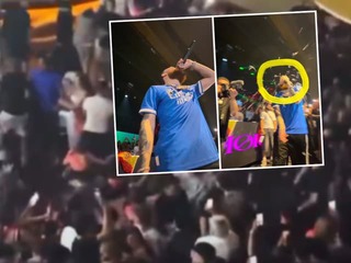 Koncert rapera sa zmenil na masovú BITKU: Najskôr mu hodili fľašu do hlavy a potom sa strhol navídaný CHAOS!