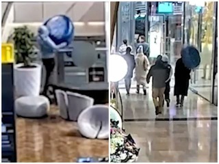 Šialenstvo v nákupnom centre! Pozor, letí sedačka: VIDEO zachytáva, ako sa hlúpy žart mohol zmeniť tragédiu
