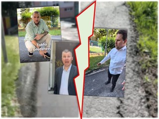 Vallovci a PS sa pustili do starostu: Rozhádali ich chodníky, vyliaty asfalt a otázniky, celé je to INAK!