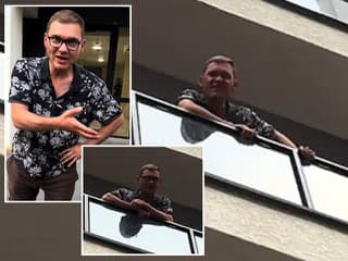 MOČIL z balkóna na ľudí a kričal Sláva Rusku! Opitý muž dal na súde ABSURDNÉ zdôvodnenie: Prešlo mu to?