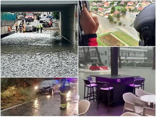 Studený front spôsobil v krajine POHROMU: Žena sa utopila v aute, voda zaplavila mestá a nemocnicu! Evakuácie