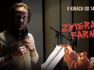 Juraj Hrčka pozýva do kina na animovaný film Zvieracia farma