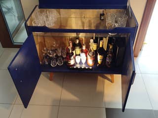 Najštýlovejší domáci bar sezóny? Tomáš ho vyrobil zo starého perináka