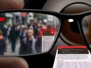 Nová aplikácia ťa upozorní, keď ťa bude niekto sledovať cez chytré okuliare. Je dostupná zadarmo