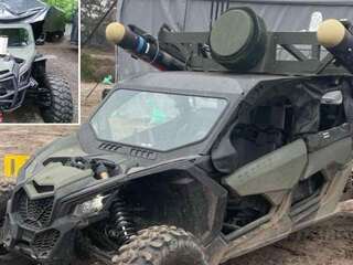 Ukrajina nasadila rýchlu buginu, ktorá loví drony na oblohe. Vyzerá ako off-road hračka, no nesie rakety Hellfire