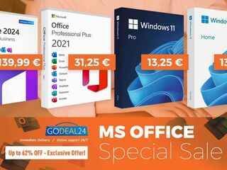 Ušetri viac než 90 % na Office 2021 Pro! Doživotná licencia len za 31,25 €! Buď pripravený na zmenu ešte pred ukončením podpory!